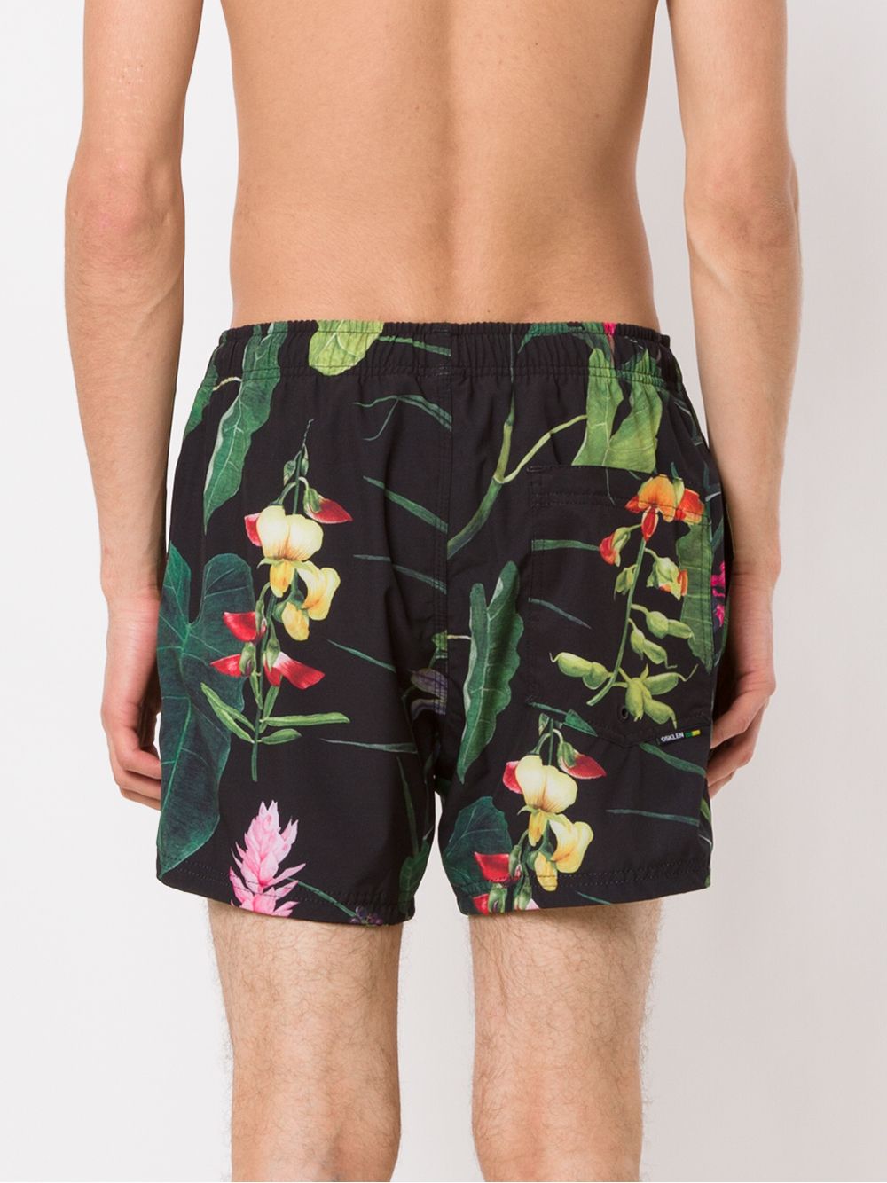 фото Osklen printed swimming shorts