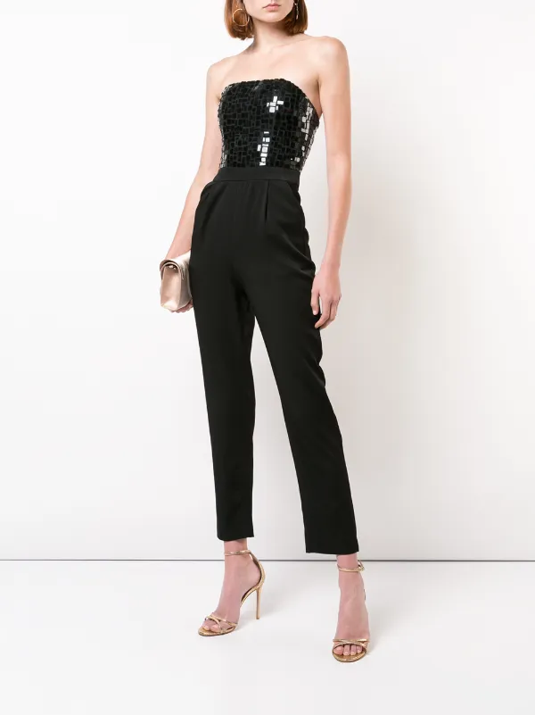 alice and olivia jeri embellished jumpsuit