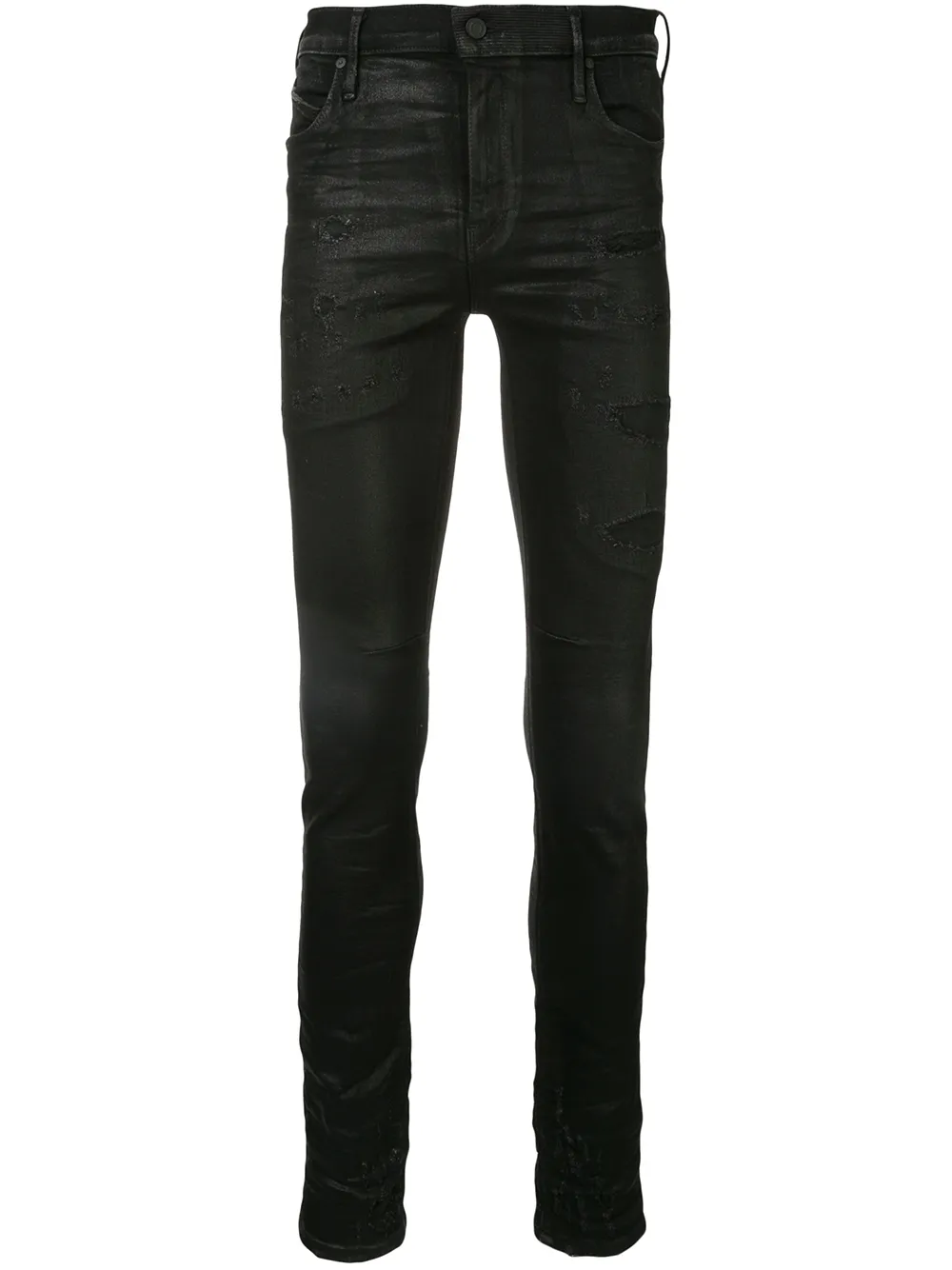 rta distressed skinny jeans