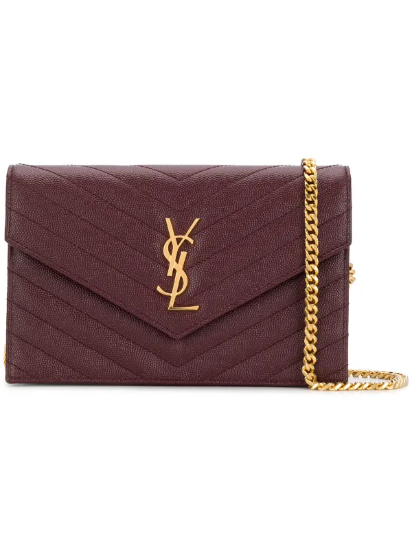 ysl clutch bag with chain