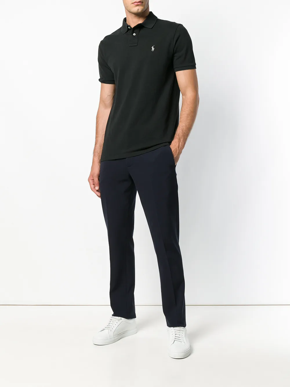 Shop Polo Ralph Lauren basic polo shirt with Express Delivery - FARFETCH