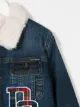 Dolce & Gabbana Kids سترة جينز بشعار مخيوطة