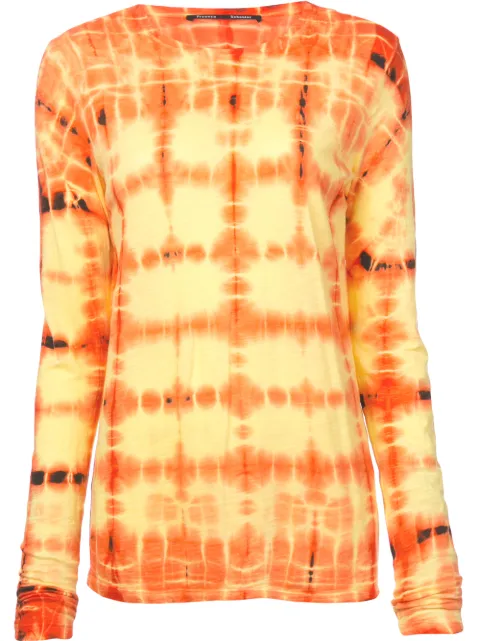 proenza schouler tie dye long sleeve