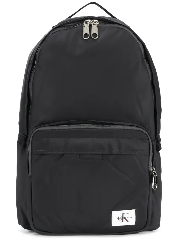 calvin klein jeans patch backpack