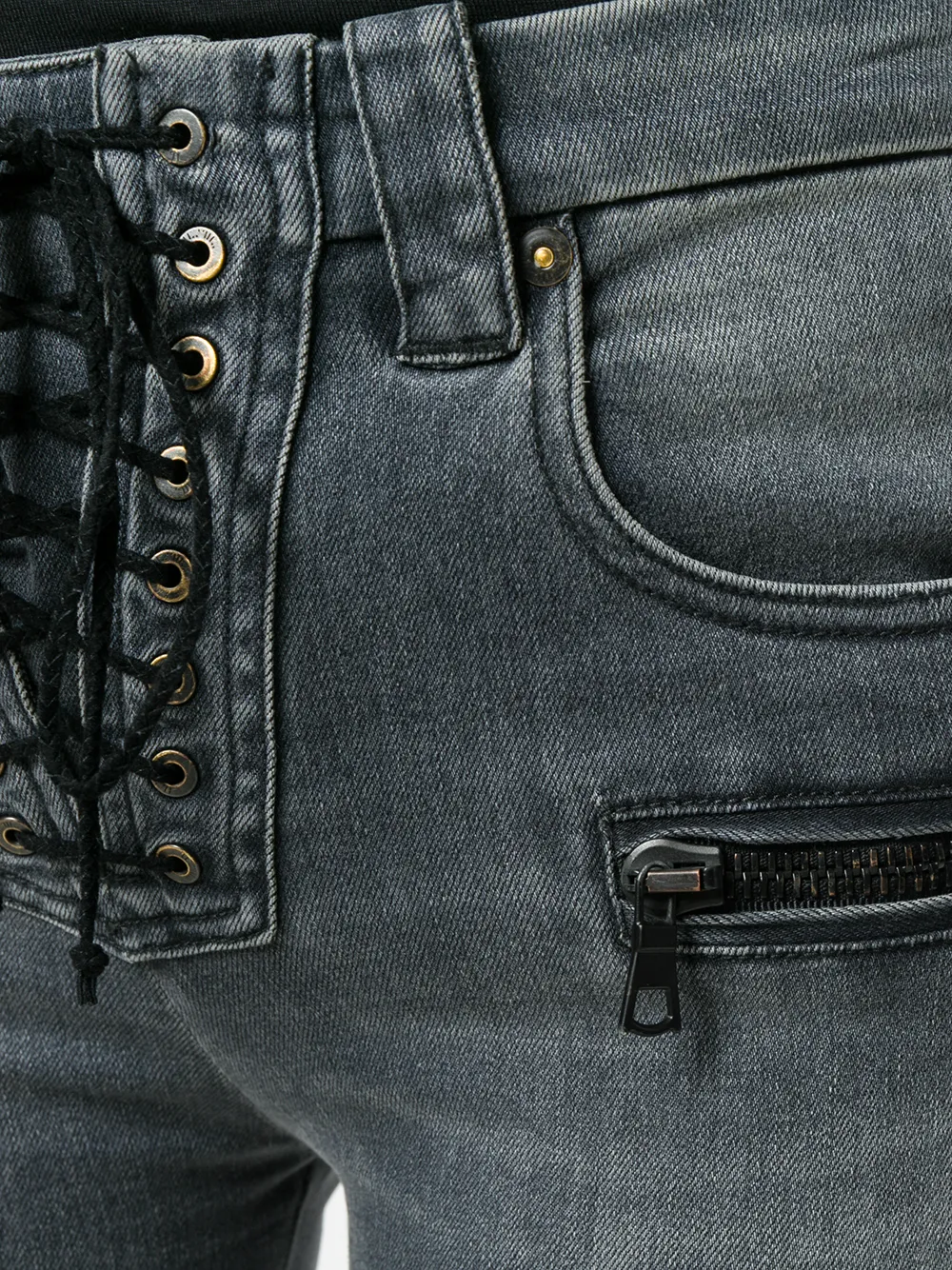 UNRAVEL PROJECT veterschoenen Grijs
