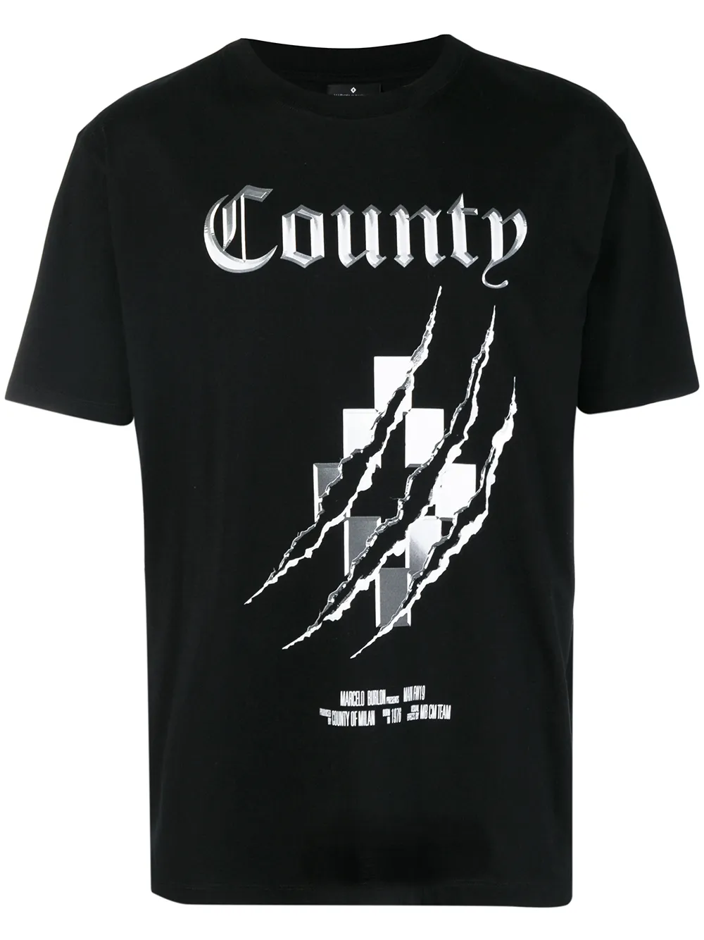 COUNTY OF MILAN front printed T-shirt · M