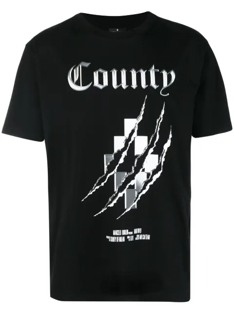 COUNTY OF MILAN t-shirt à logo imprimé
