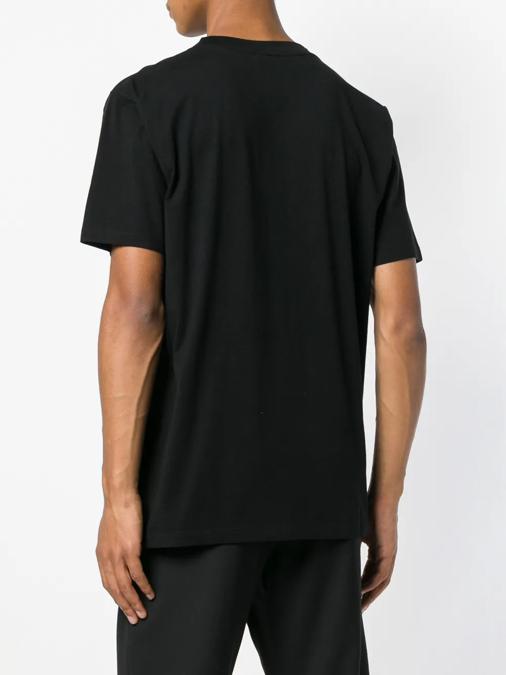 COUNTY OF MILAN front printed T-shirt Zwart