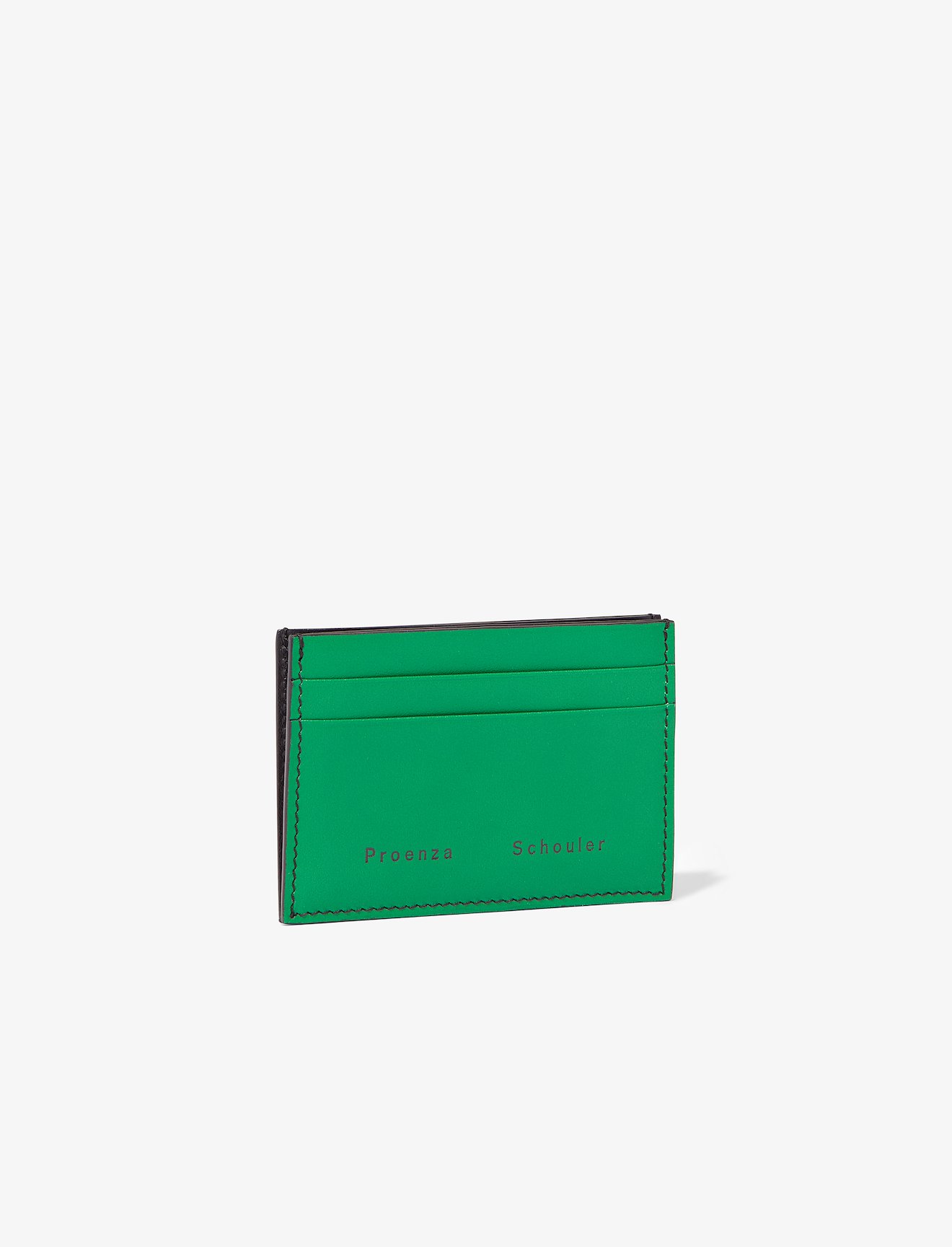 Origami Card Holder in green | Proenza Schouler