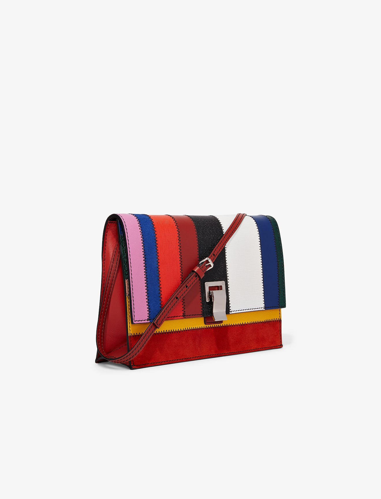 Patchwork Small Lunch Bag in multicolour | Proenza Schouler