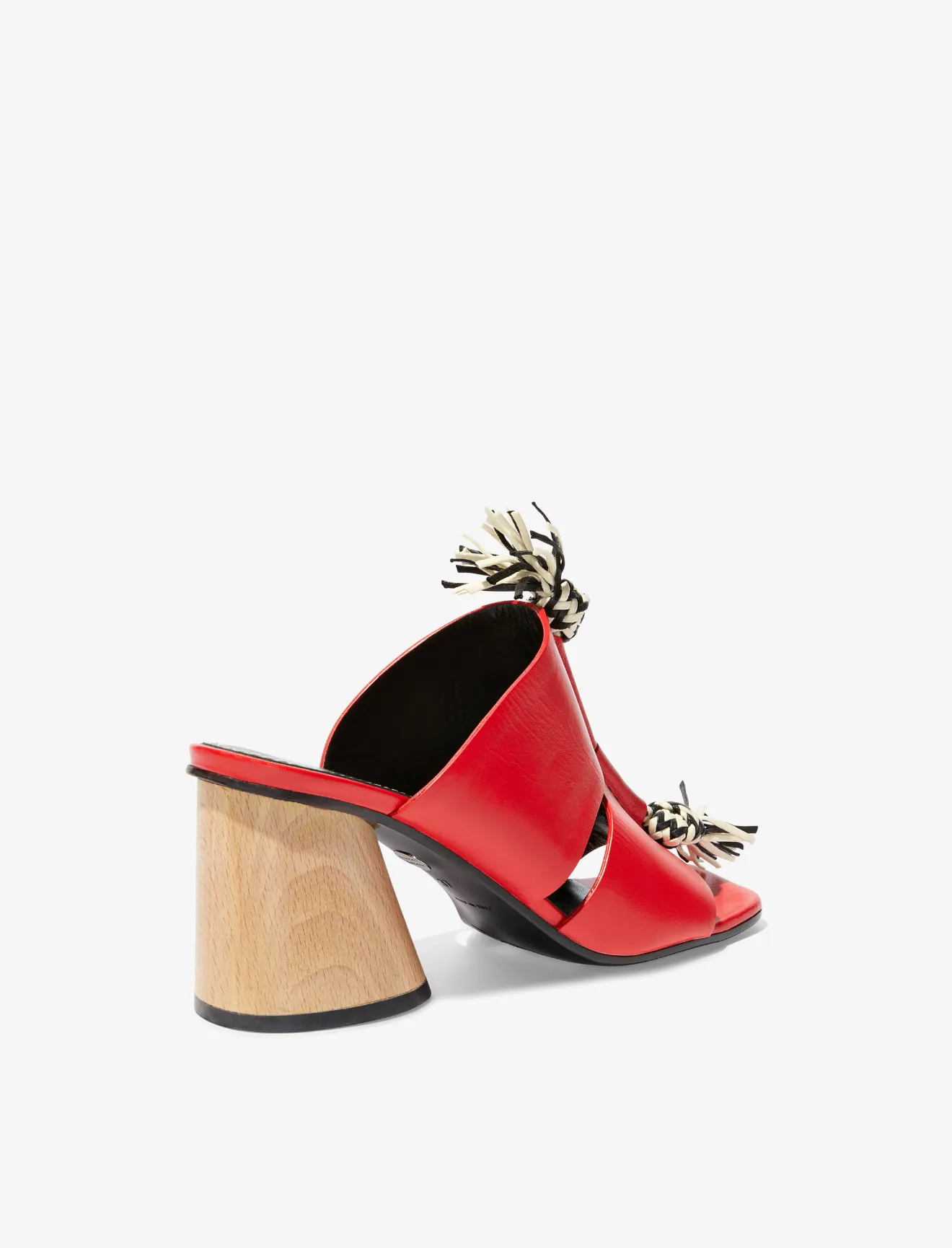 leather heeled brogues