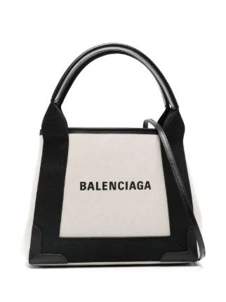 【BALENCIAGA】 NAVY CABAS XS TAUPE ★関税送料込み Balenciaga Navy XS Cabas Top Handle Bag | Saks Fifth Avenue