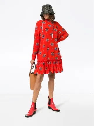 ganni kochhar mini dress