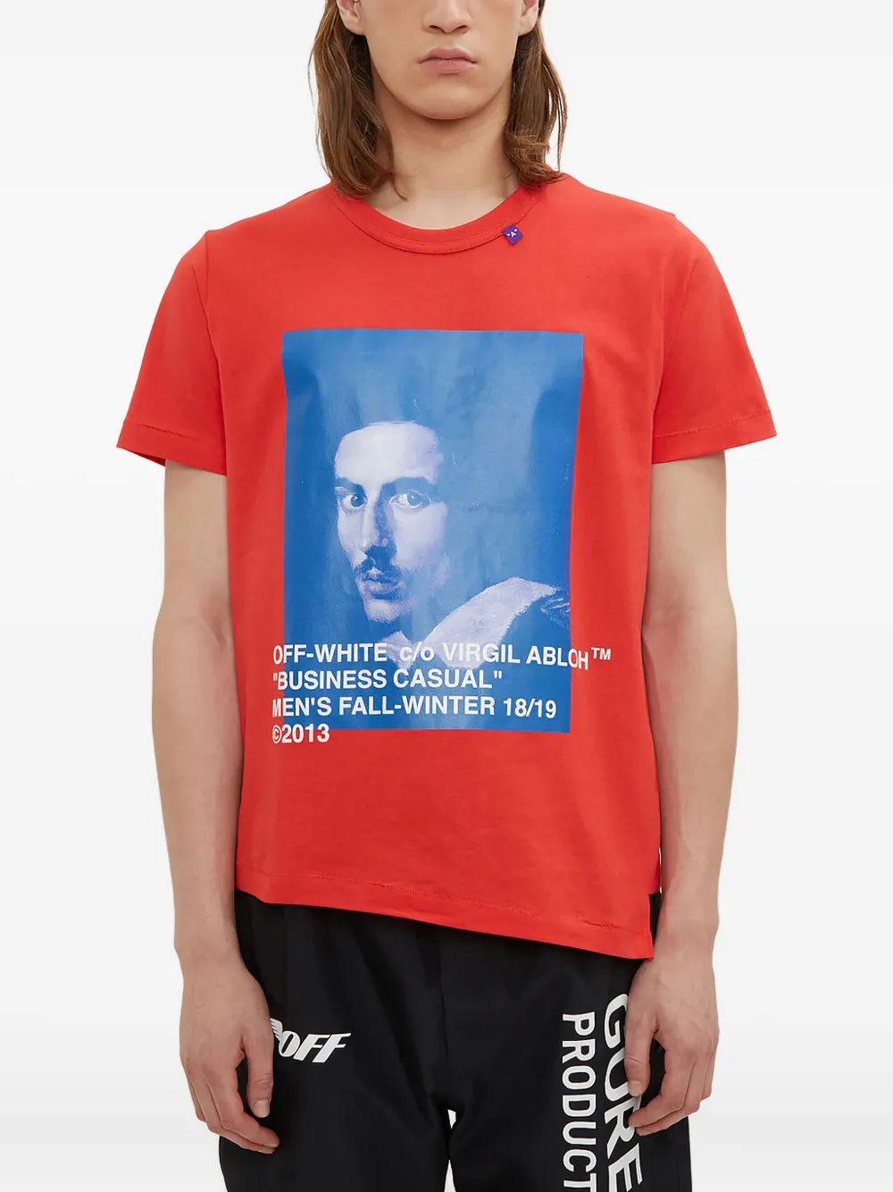Off-White Bernini print T-shirt | Red | Image 1
