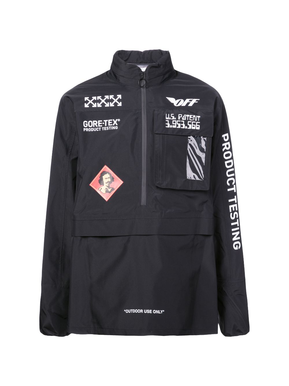 off white anorak jacket