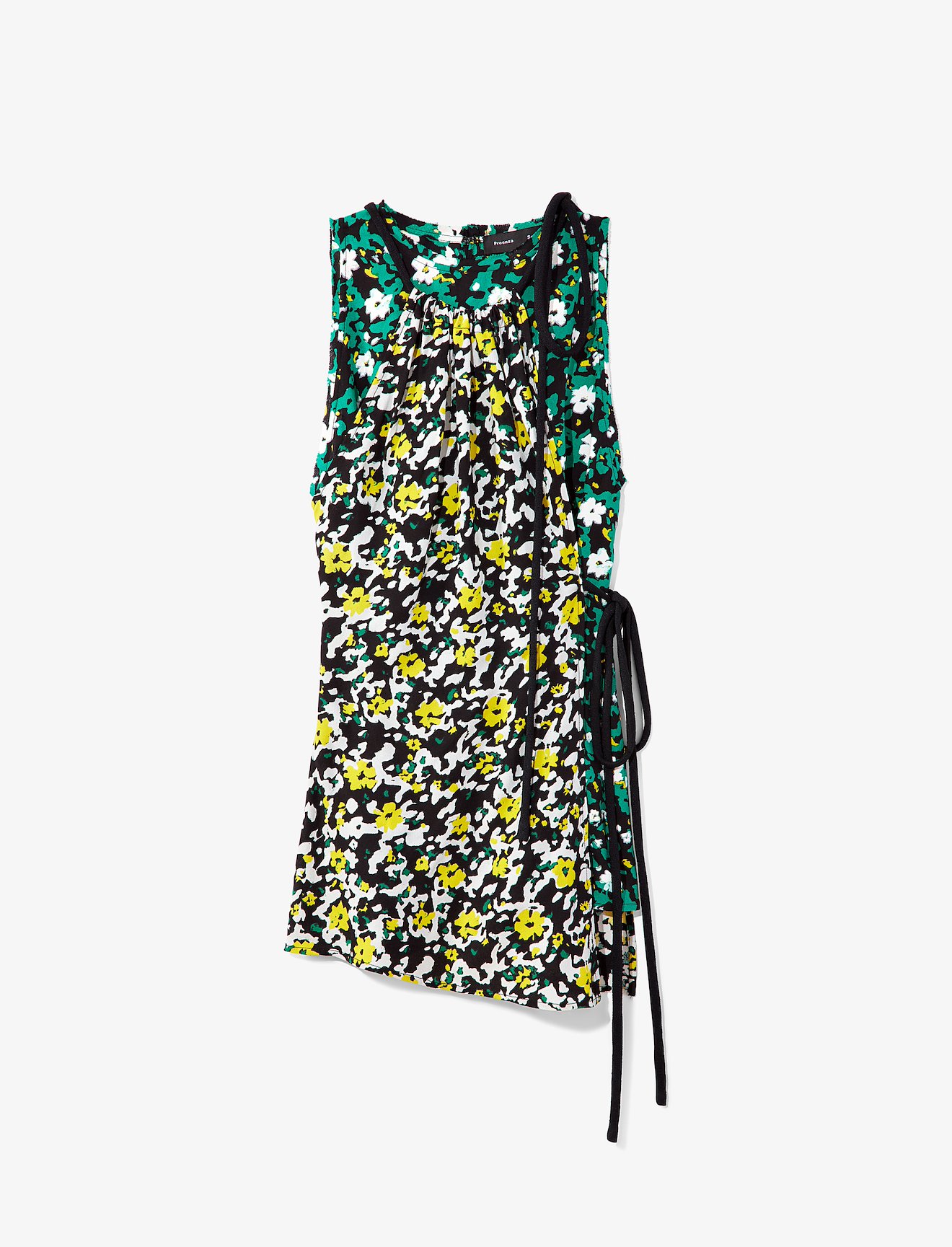Multi Floral Asymmetrical Top #5