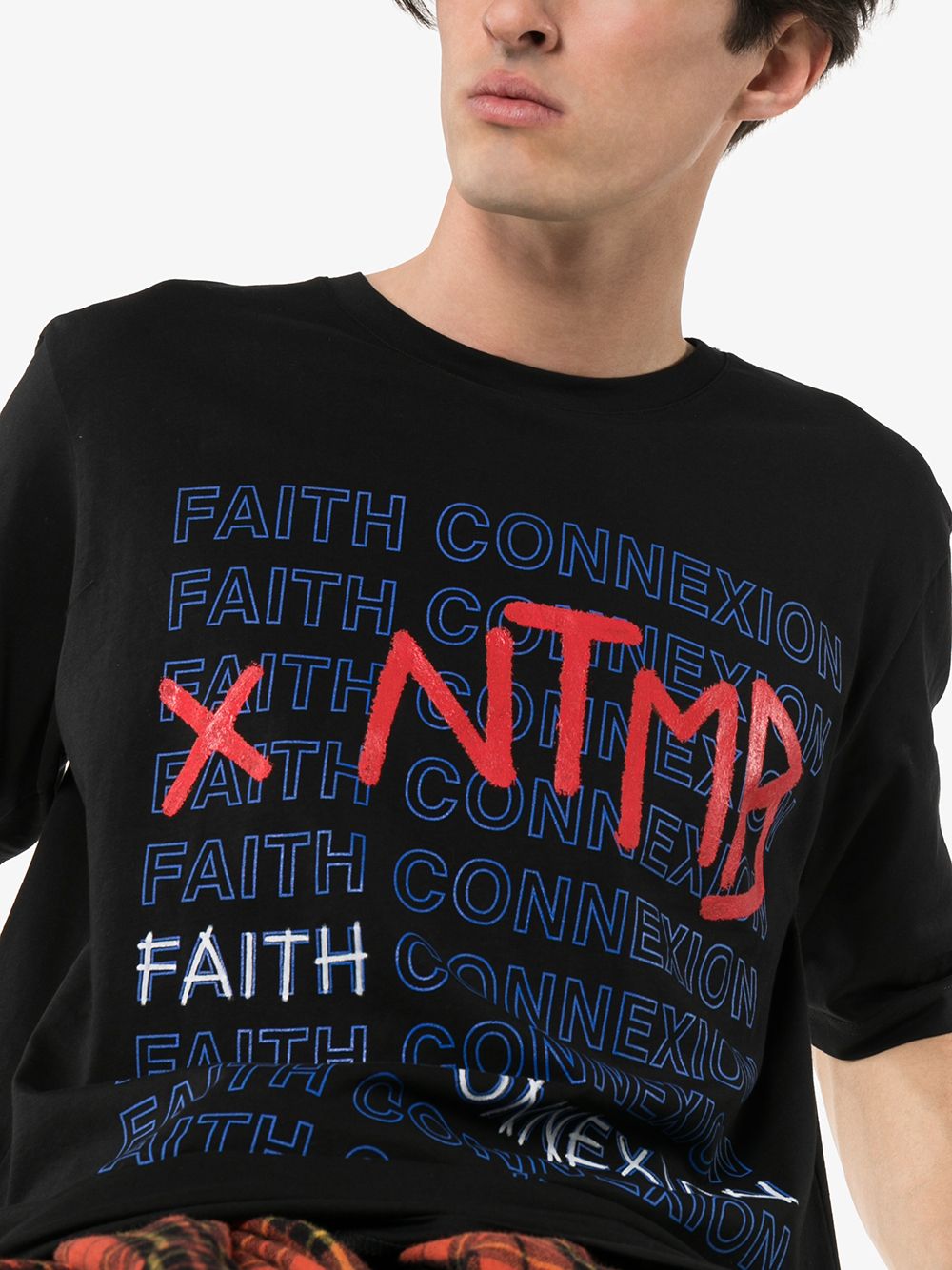 再×14入荷 【希少】faith connexion NTMBオーバーデニムシャツ