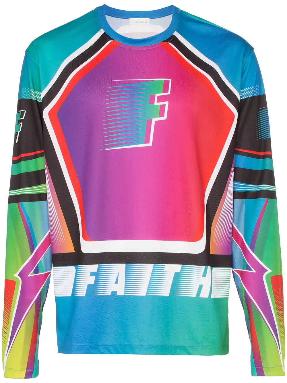 Faith Connexion толстовка 'race' с принтом Faith Connexion толстовка 'race' с принтом