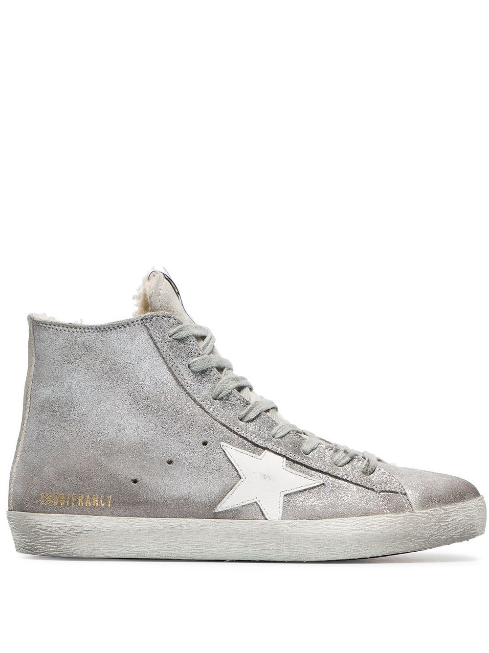 фото Golden Goose хайтопы с подкладкой из овечьей шерсти