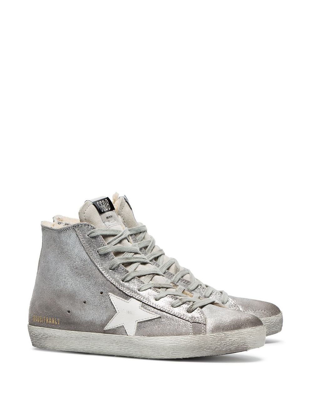 фото Golden Goose хайтопы с подкладкой из овечьей шерсти