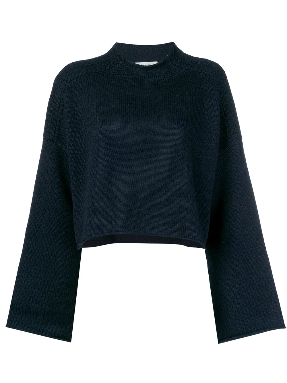 JW Anderson Pullover mit Zopfmuster - Blau