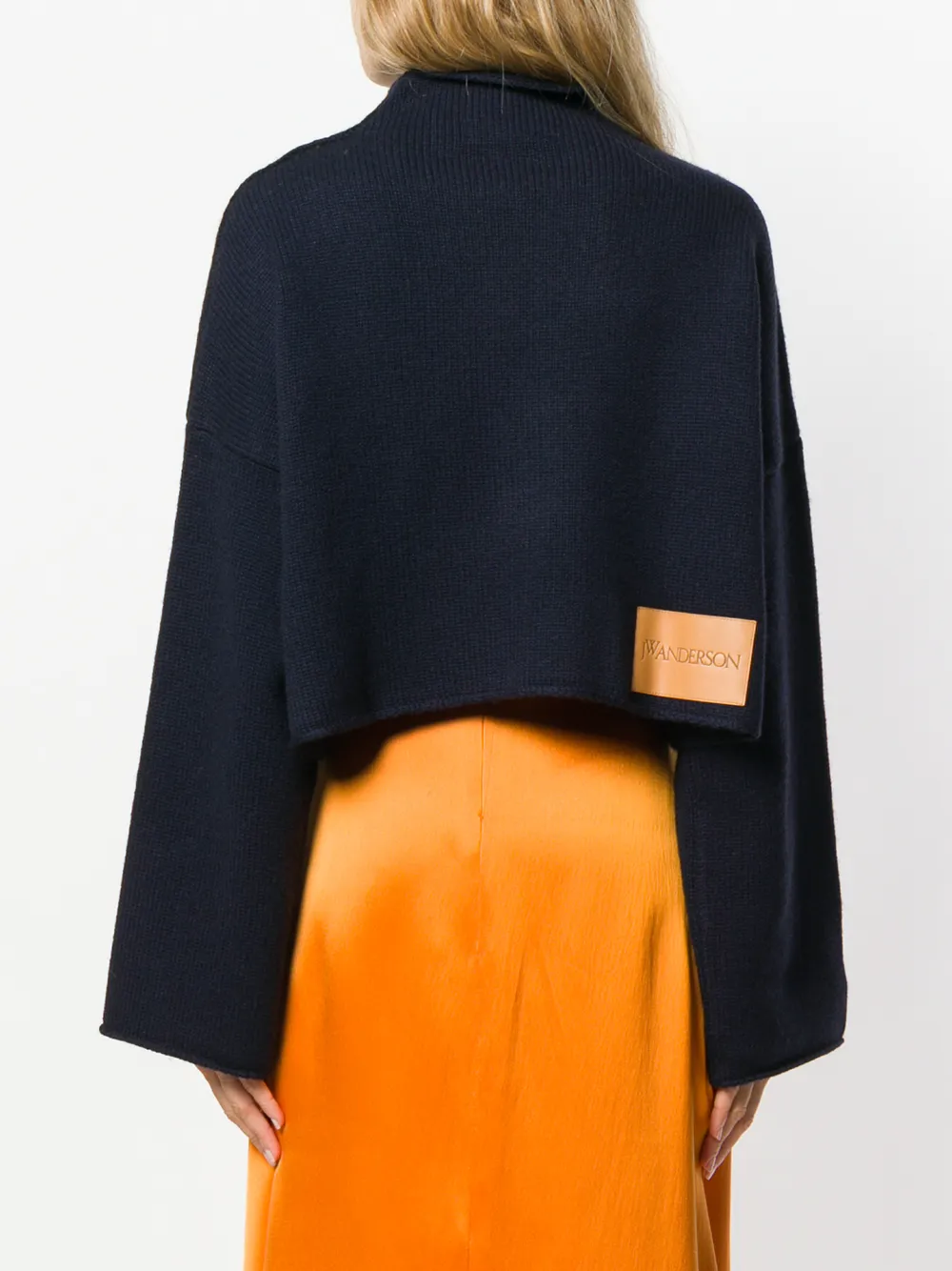 JW Anderson trui details Blauw