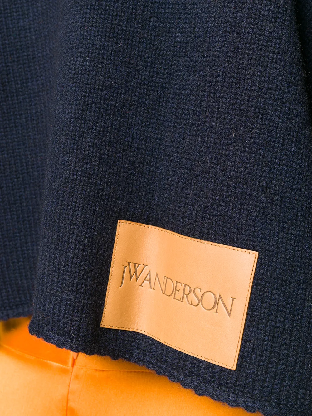 JW Anderson trui details Blauw