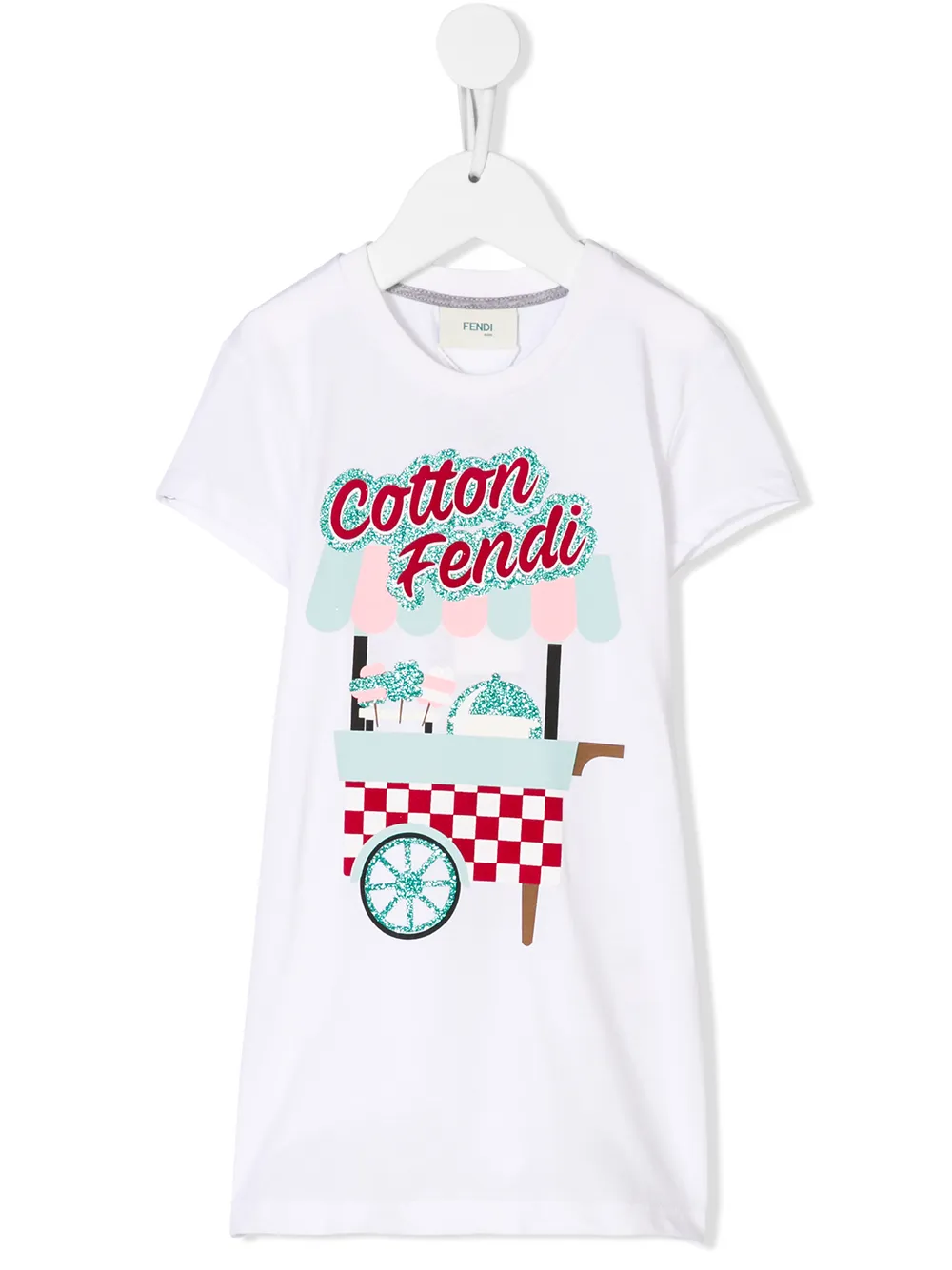 Fendi Kids cotton Fendi tunic Fendi Kids cotton Fendi tunic