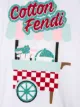 Fendi Kids قطن فيندي تونك