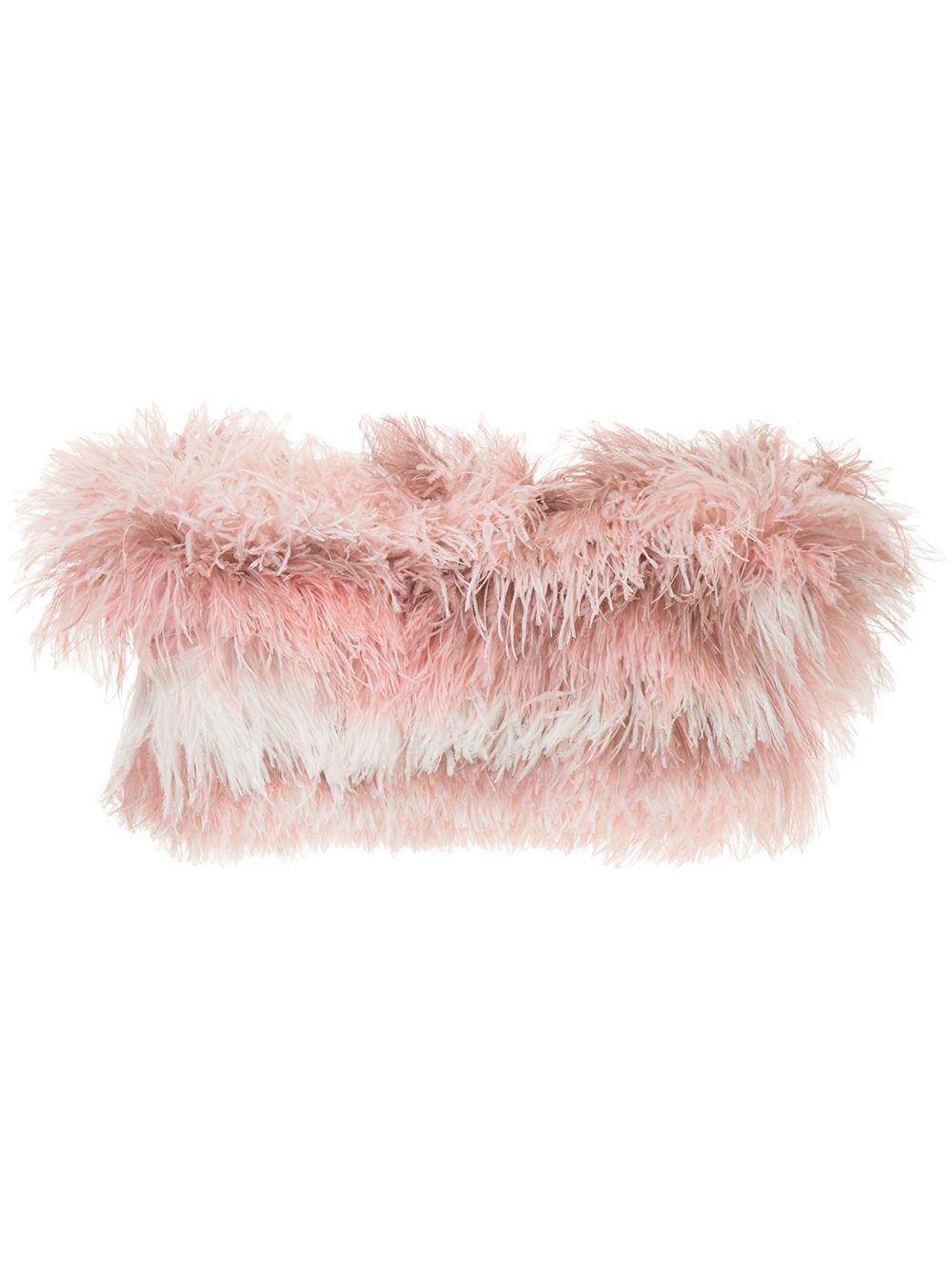 фото Isabel sanchis tonal ostrich feather shrug