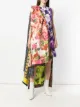 Richard Quinn floral print high low dress