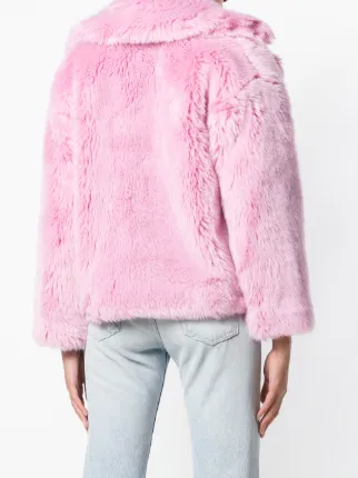 faux fur jacket展示图