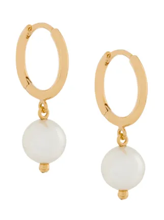 Simone Rocha Small Pearl Earrings Farfetch Simone Rocha Small Pearl Earrings