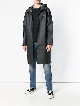 Stockholm hooded rain coat展示图