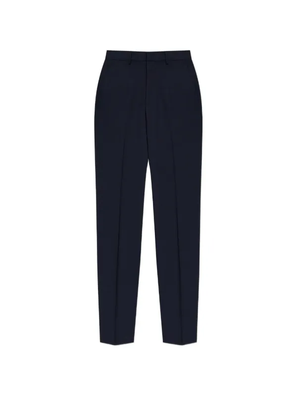 Theory Plain Tailored Trousers in Blue