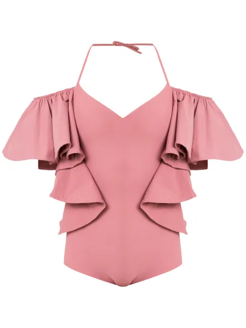 Amir Slama ruffled swimsuit