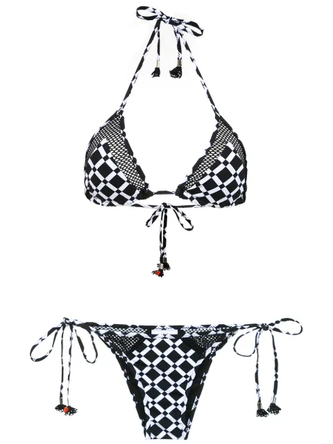 Amir Slama printed bikini set