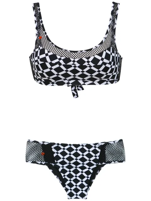 Amir Slama printed bikini
