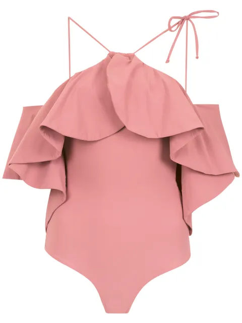 Amir Slama ruffled swimsuit
