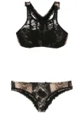 Amir Slama lace bikini set - Black