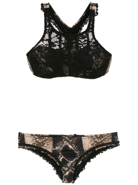Amir Slama lace bikini set