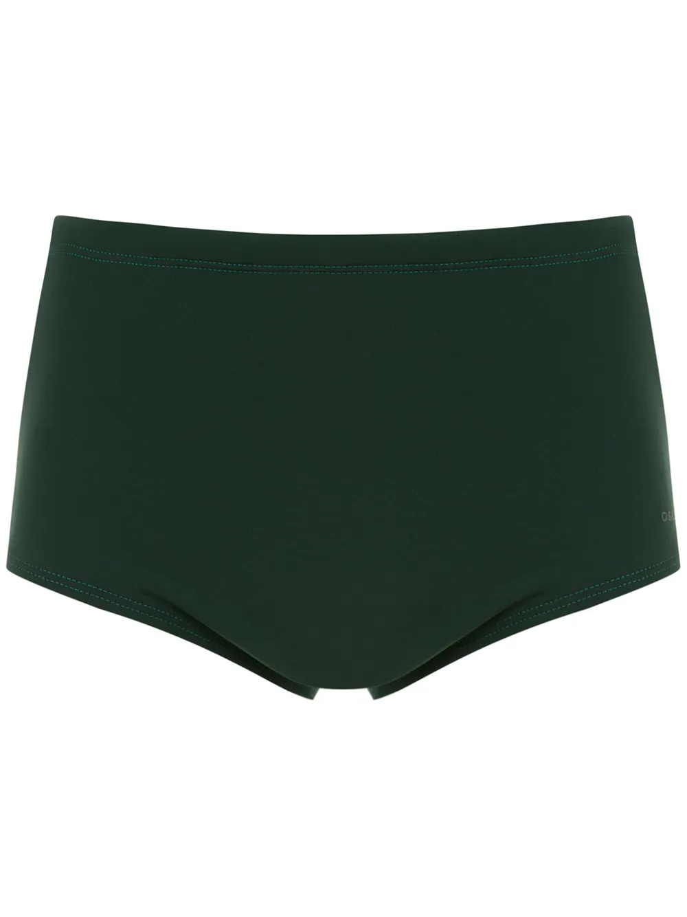 

Osklen striped swimming trunks - Green