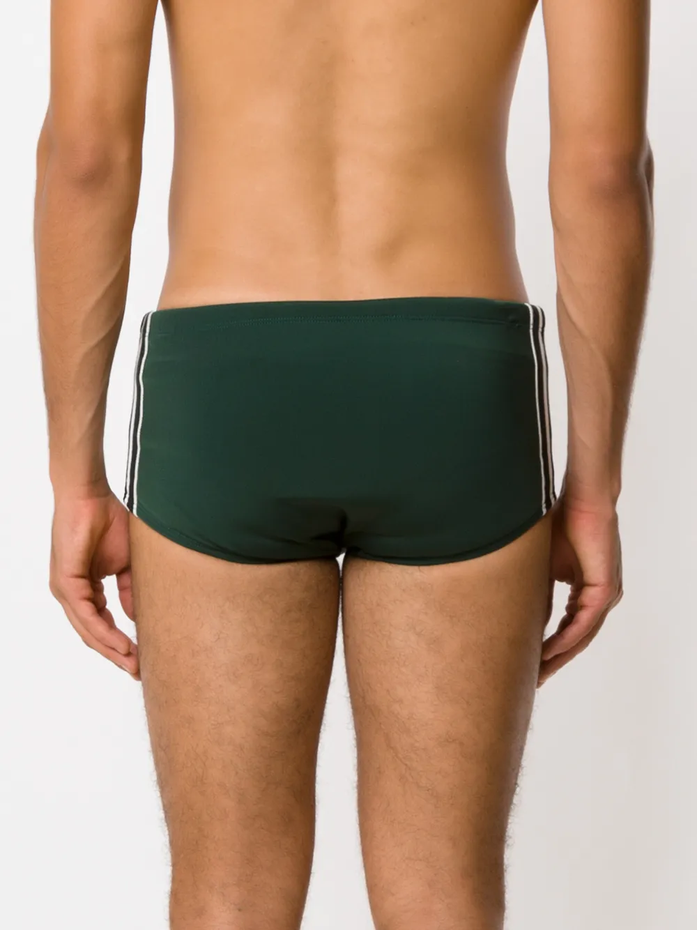 Osklen Striped Swimming Trunks In Green