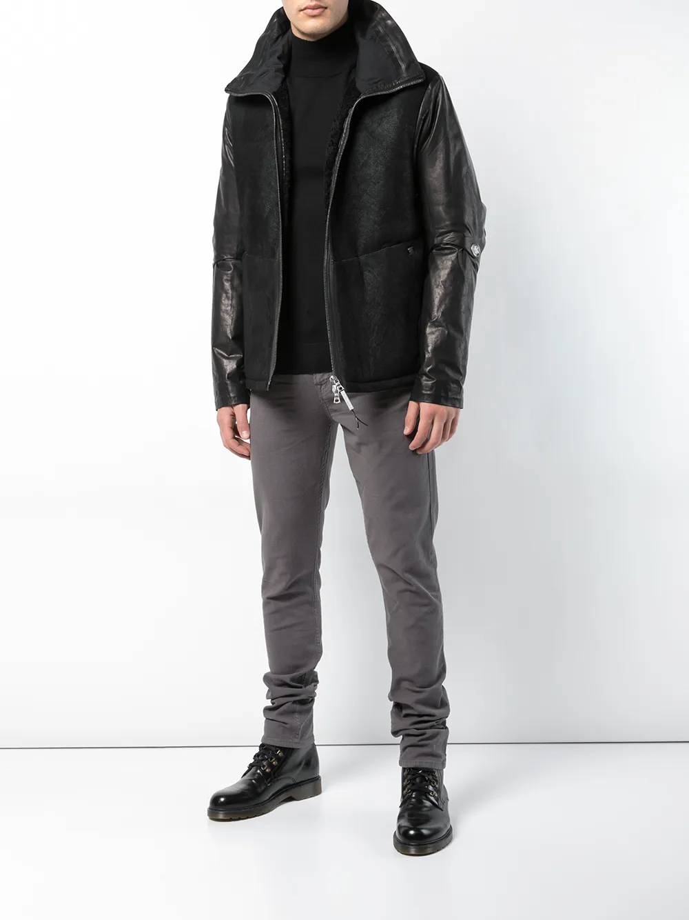 Isaac Sellam Experience down lined jacket | Leather Jackets | Image 2