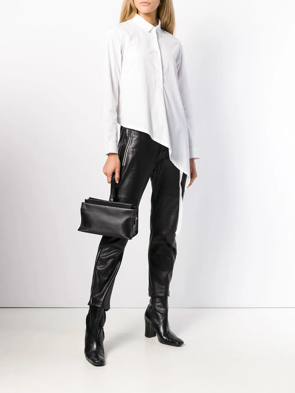 Aesther Ekme Slope clutch bag - Zwart
