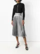 Image 2 of Christopher Kane pleated lamé mesh skirt