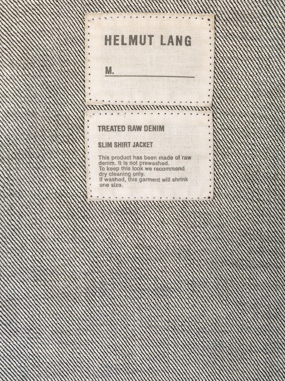 Helmut Lang Pre-Owned Giacca denim aderente | Image 6