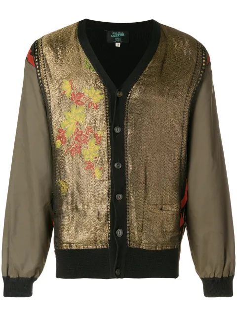 Jean Paul Gaultier Pre-Owned embroidered buttoned jacket