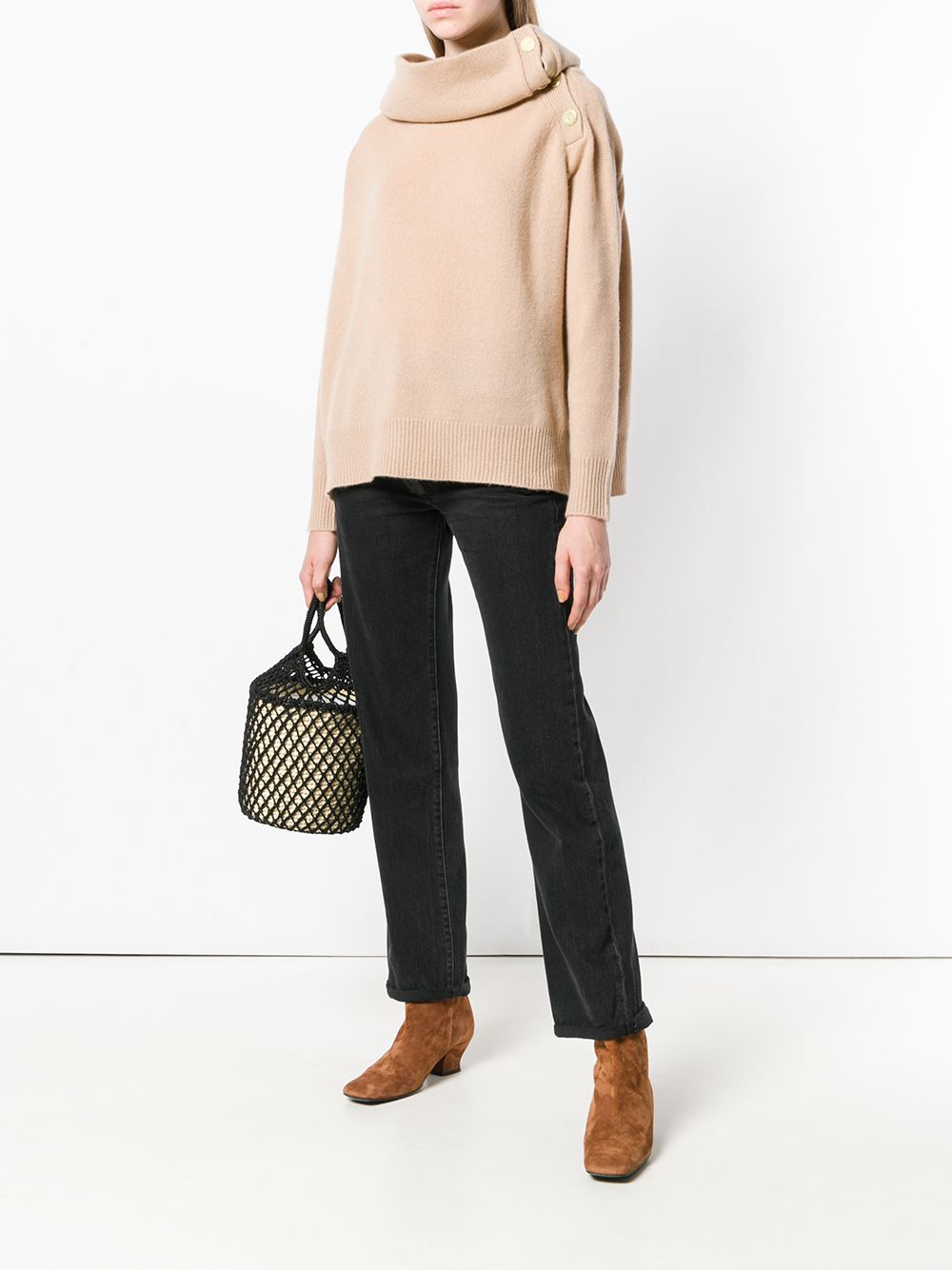 фото Mes Demoiselles oversized neck sweater