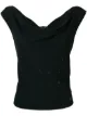 الصورة 1 من Chanel Pre-Owned بلوزة مزينة بربطة عنق مزينة بالخرز
